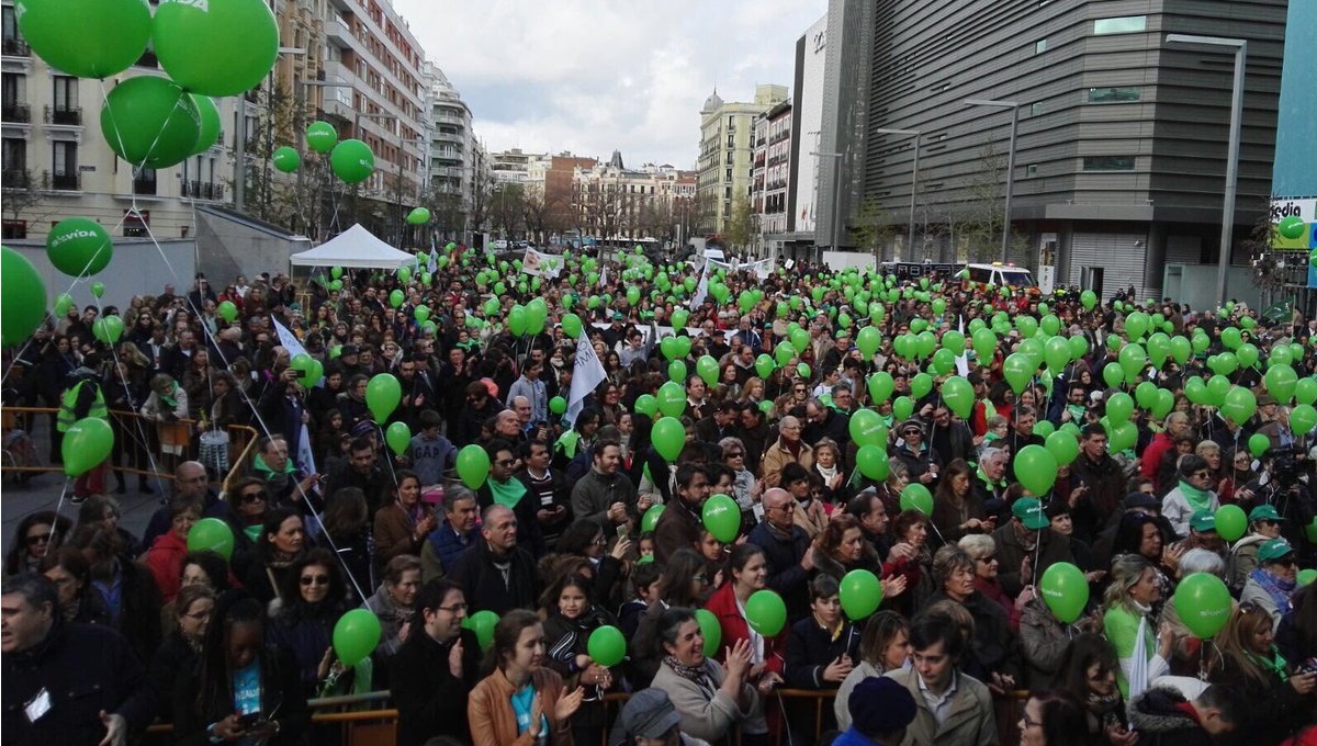 La Plataforma Sí a la Vida llama a participar en la “Marcha por la vida” este domingo 15 de abril en Madrid