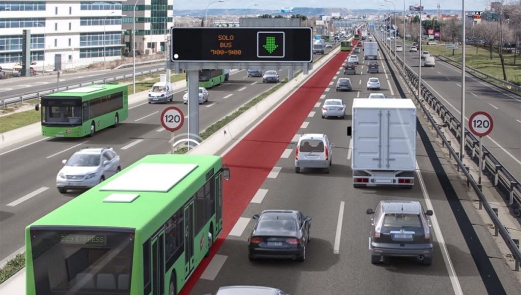 Luz Verde Del Ayuntamiento De Madrid Al Carril Bus Vao En La A 2 Gacetin Madrid