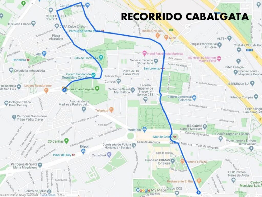 Este Será El Recorrido Y El Horario De La Cabalgata De Reyes Magos 2024 De Hortaleza — Gacetín 